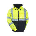 Men's High-Visibility Waterproof  Hooded Jackes